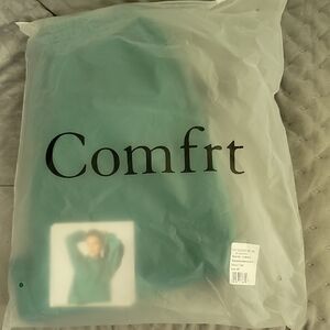 Comfrt Teal Signature Hoodie Set XS Green Women's Apparel